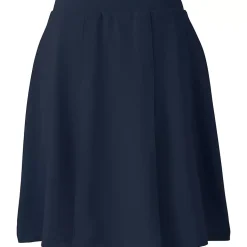 Women's Ponte Pleat Skirt Top of Knee