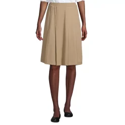 Women's Ponte Pleat Skirt Top of Knee