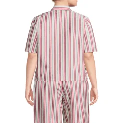 Women's Poplin Button Front Shirt
