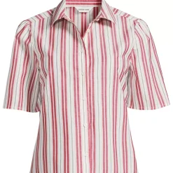 Women's Poplin Button Front Shirt