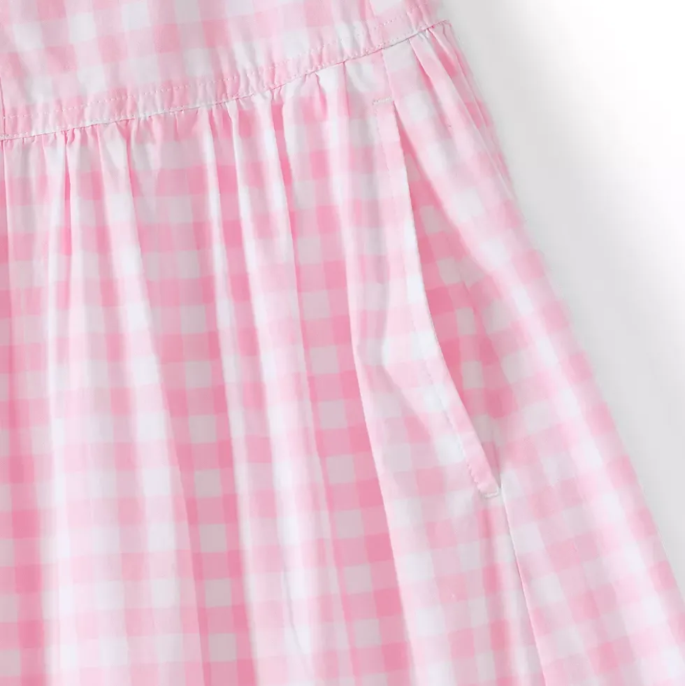 Women's Poplin Drop Waist Midi Skirt - Set Bottom