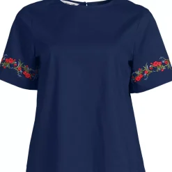 Women's Poplin Eyelet Shirt