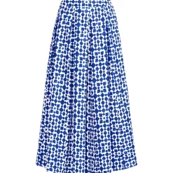 Women's Poplin Godet Maxi Skirt - Set Bottom
