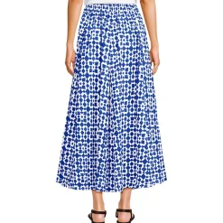 Women's Poplin Godet Maxi Skirt - Set Bottom