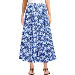Women's Poplin Godet Maxi Skirt - Set Bottom