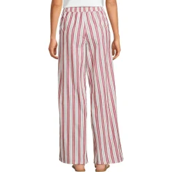 Women's Poplin High Rise Extra Wide Leg Pants