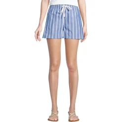 Women's Poplin High Rise Pull On 5