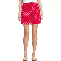 Women's Poplin High Rise Pull On 7