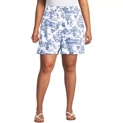 Women's Poplin High Rise Pull On 7