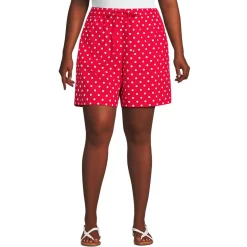Women's Poplin High Rise Pull On 7