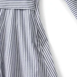 Women's Poplin Midi Wrap Front Dress