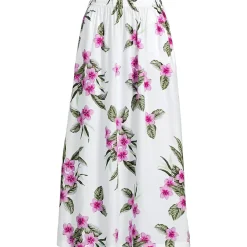 Women's Poplin Pull On Maxi Skirt