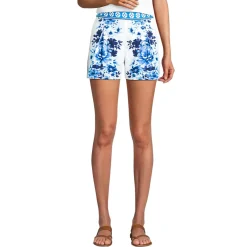 Women's Poplin Pull On Pleated 5