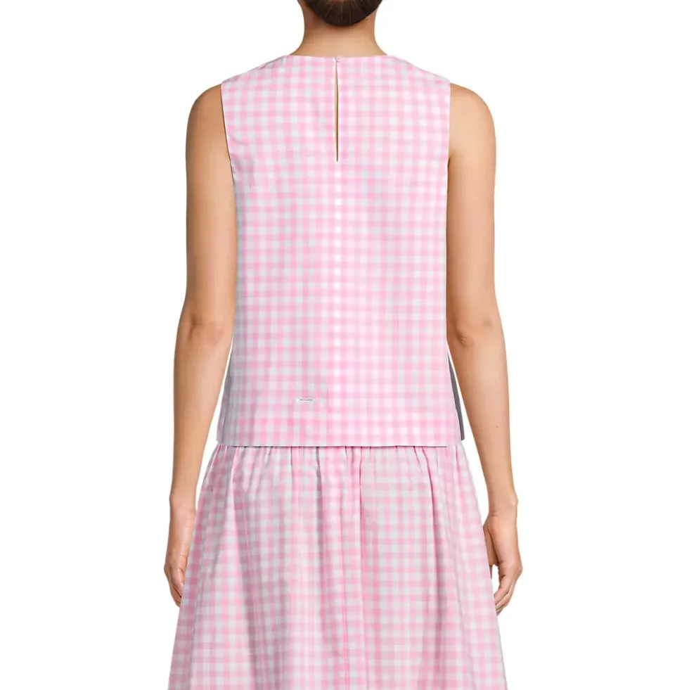 Women's Poplin Sleeveless Shell