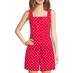 Women's Poplin Square Neck Vest