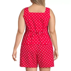 Women's Poplin Square Neck Vest
