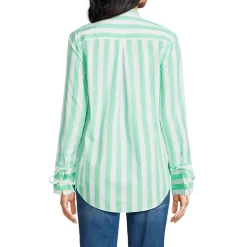 Women's Poplin Tie Sleeve Shirt