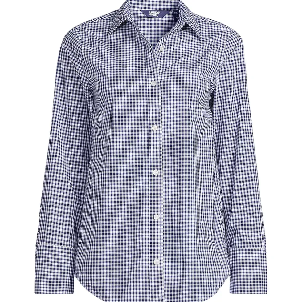 Women's Poplin Tie Sleeve Shirt
