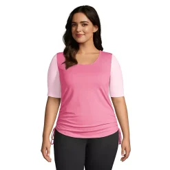 Women's Power Performance Elbow Sleeve Drawstring Top