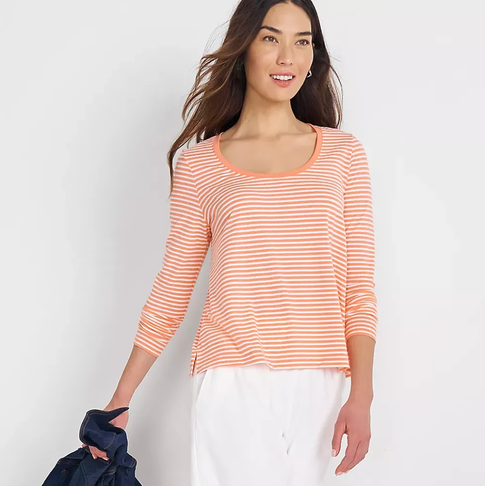 Women's Power Performance Long Sleeve Scoopneck Tee