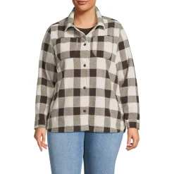 Women's Print Anyweather Fleece Shirt Jacket