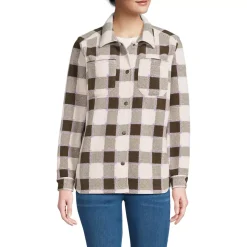 Women's Print Anyweather Fleece Shirt Jacket