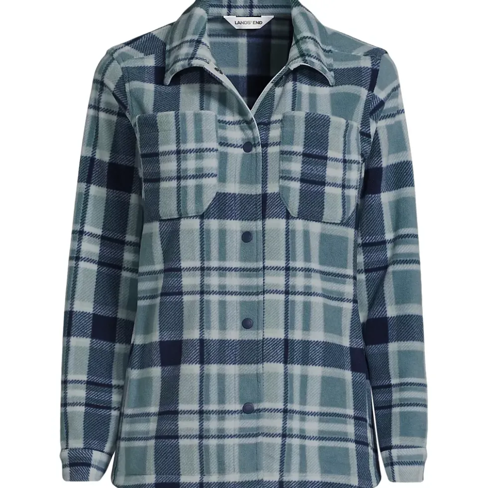 Women's Print Anyweather Fleece Shirt Jacket