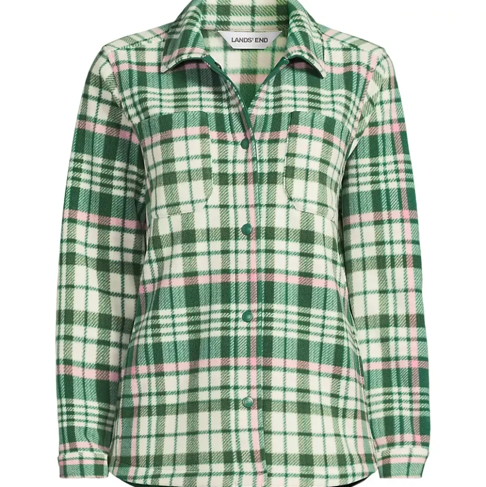 Women's Print Anyweather Fleece Shirt Jacket