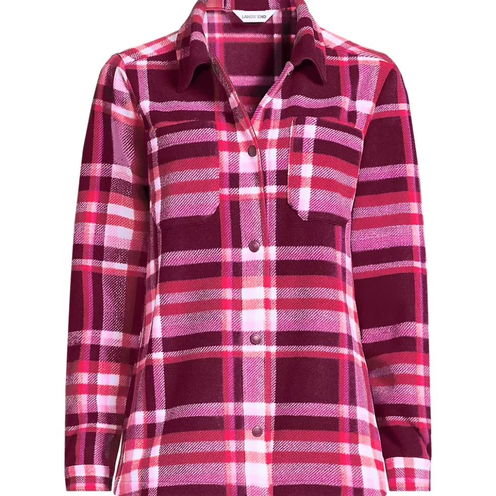 Women's Print Anyweather Fleece Shirt Jacket