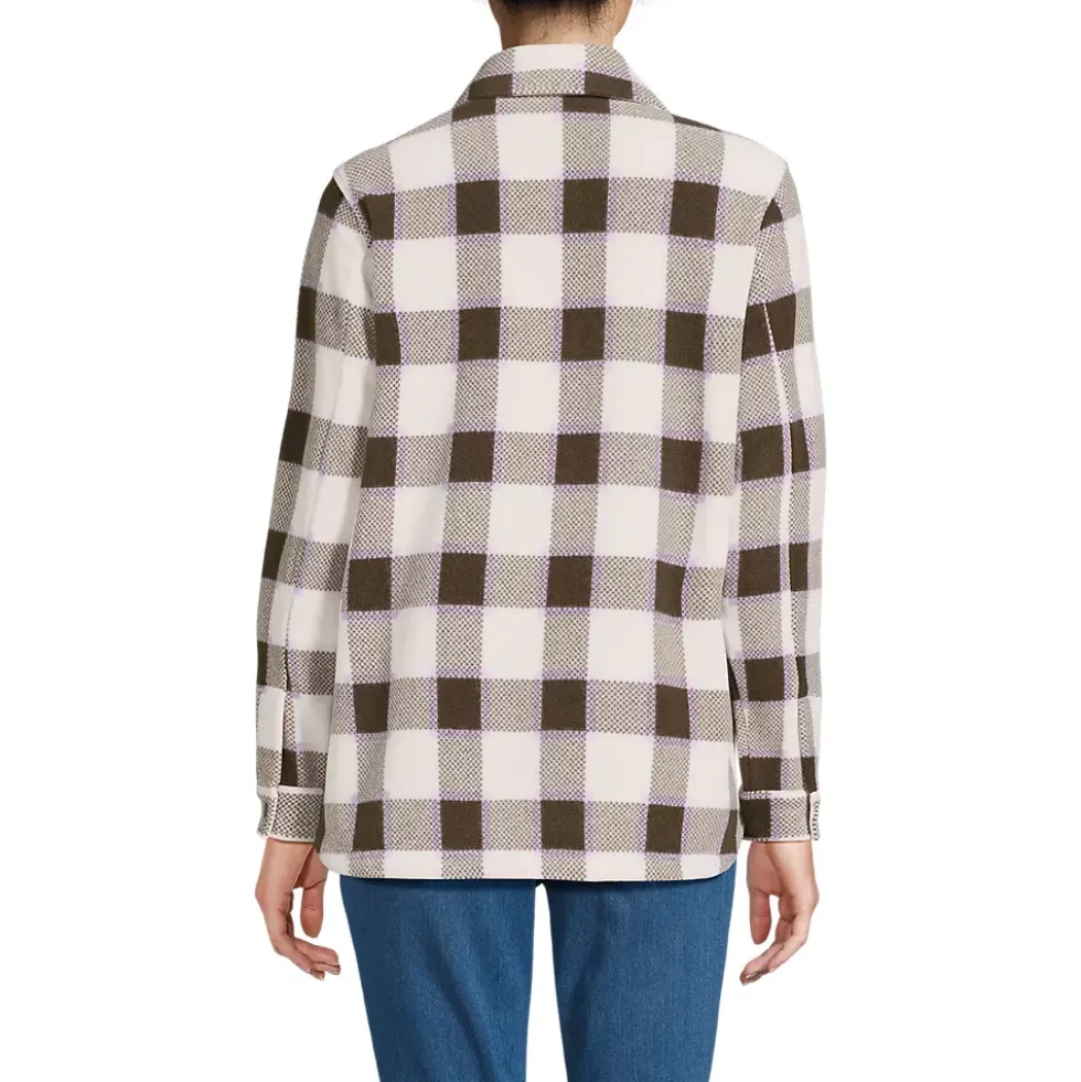 Women's Print Anyweather Fleece Shirt Jacket