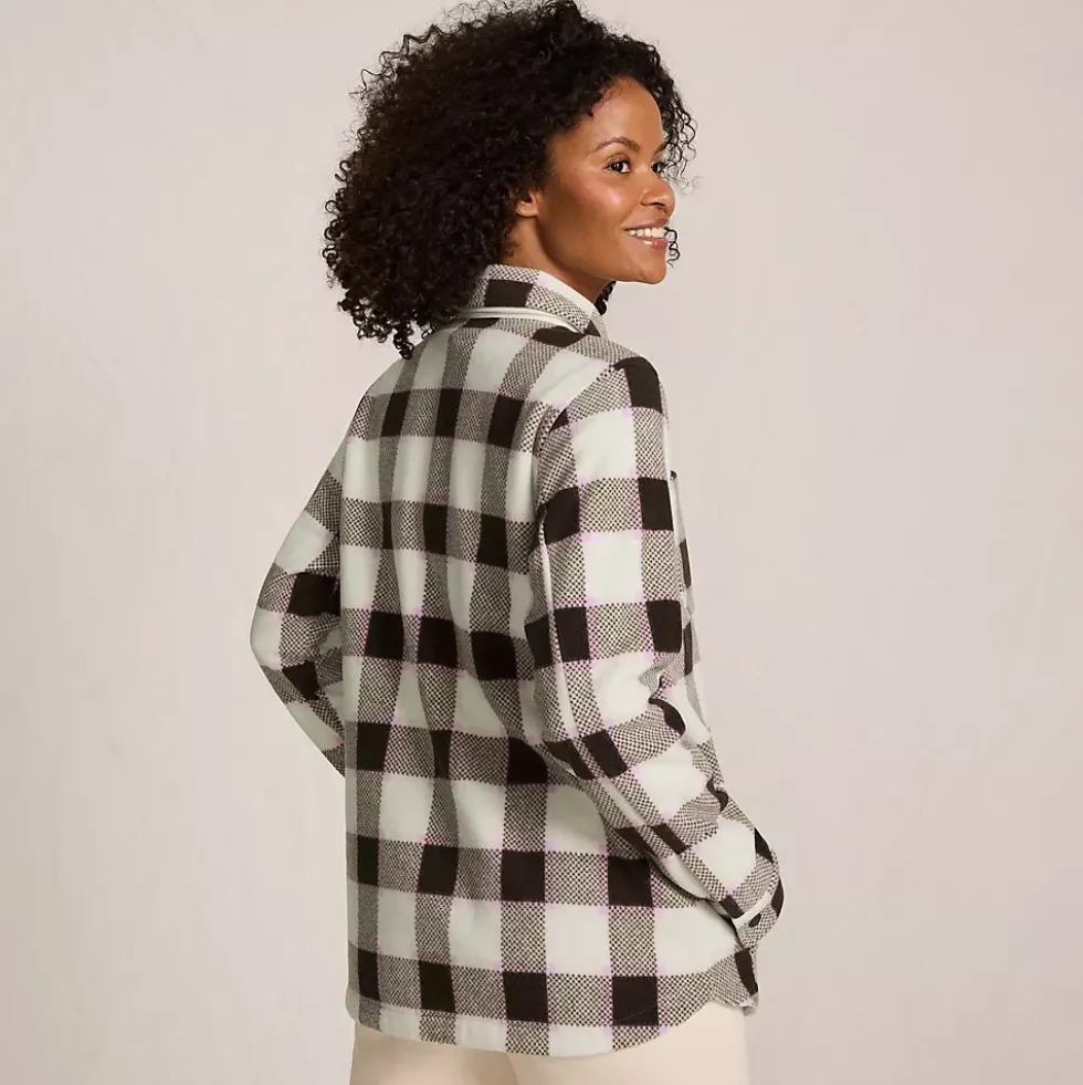 Women's Print Anyweather Fleece Shirt Jacket