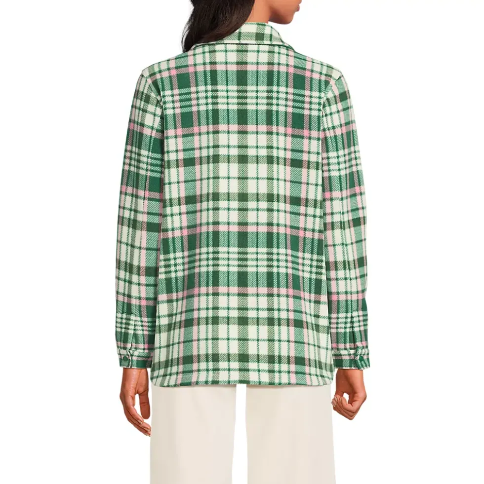 Women's Print Anyweather Fleece Shirt Jacket