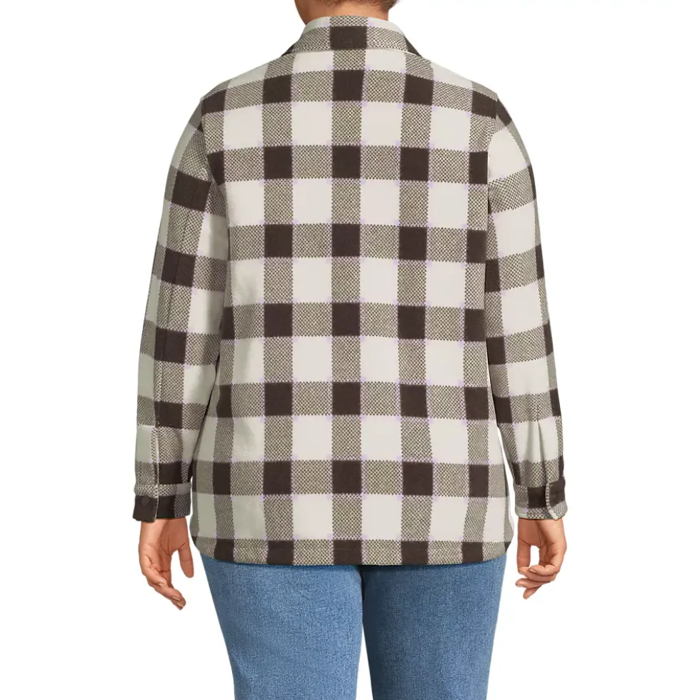 Women's Print Anyweather Fleece Shirt Jacket