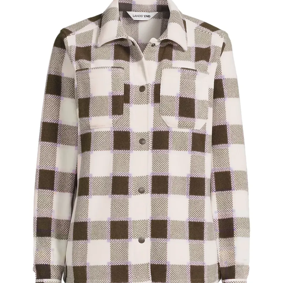 Women's Print Anyweather Fleece Shirt Jacket