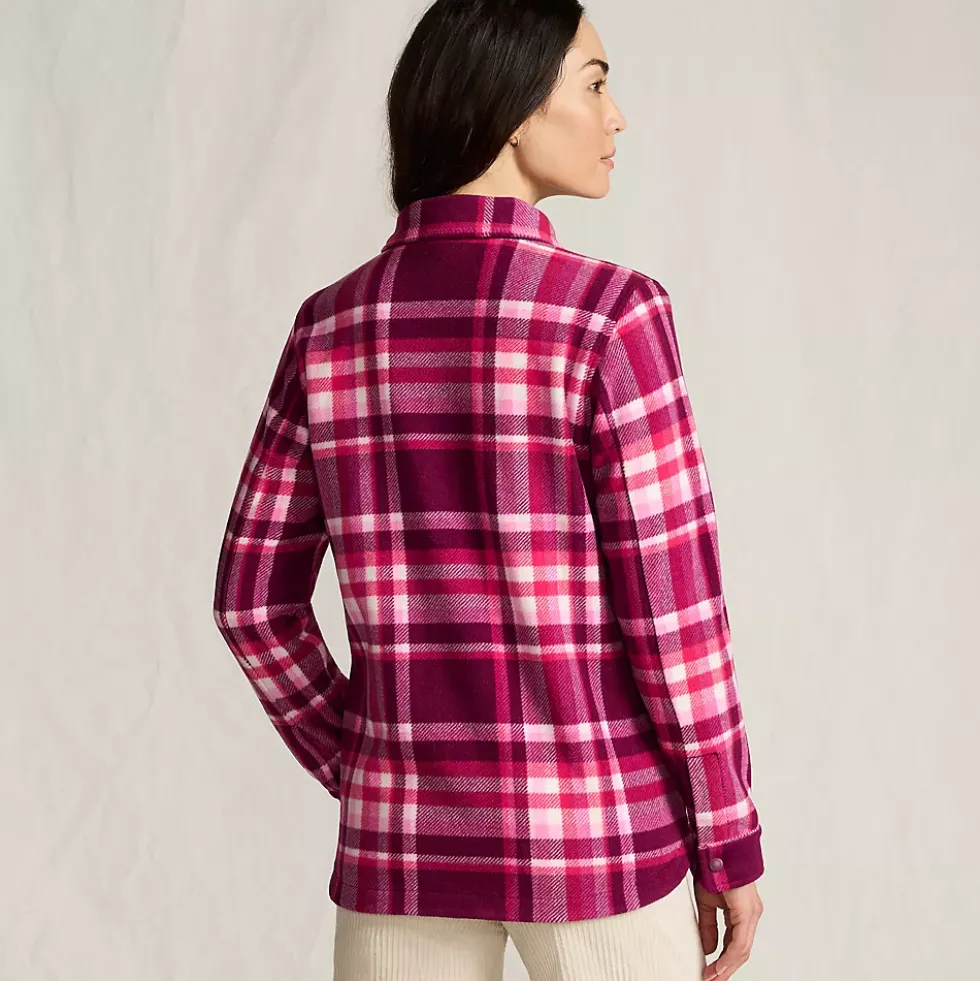 Women's Print Anyweather Fleece Shirt Jacket