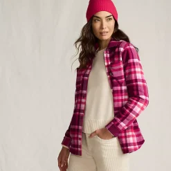 Women's Print Anyweather Fleece Shirt Jacket