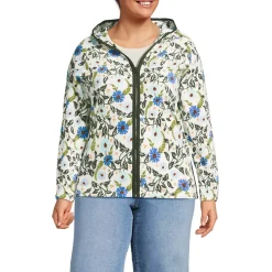 Women's Print Anyweather RainDefense Fleece Full Zip Jacket