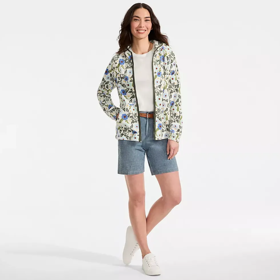 Women's Print Anyweather RainDefense Fleece Full Zip Jacket