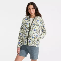 Women's Print Anyweather RainDefense Fleece Full Zip Jacket