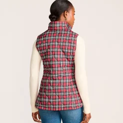 Women's Print FeatherFree Quilted Insulated Vest