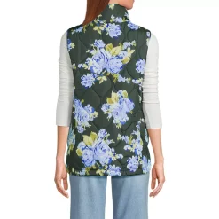 Women's Print FeatherFree Quilted Insulated Vest