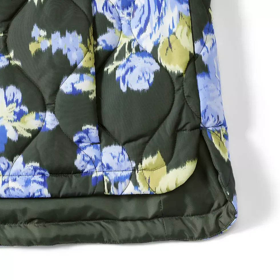 Women's Print FeatherFree Quilted Insulated Vest