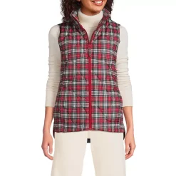Women's Print FeatherFree Quilted Insulated Vest