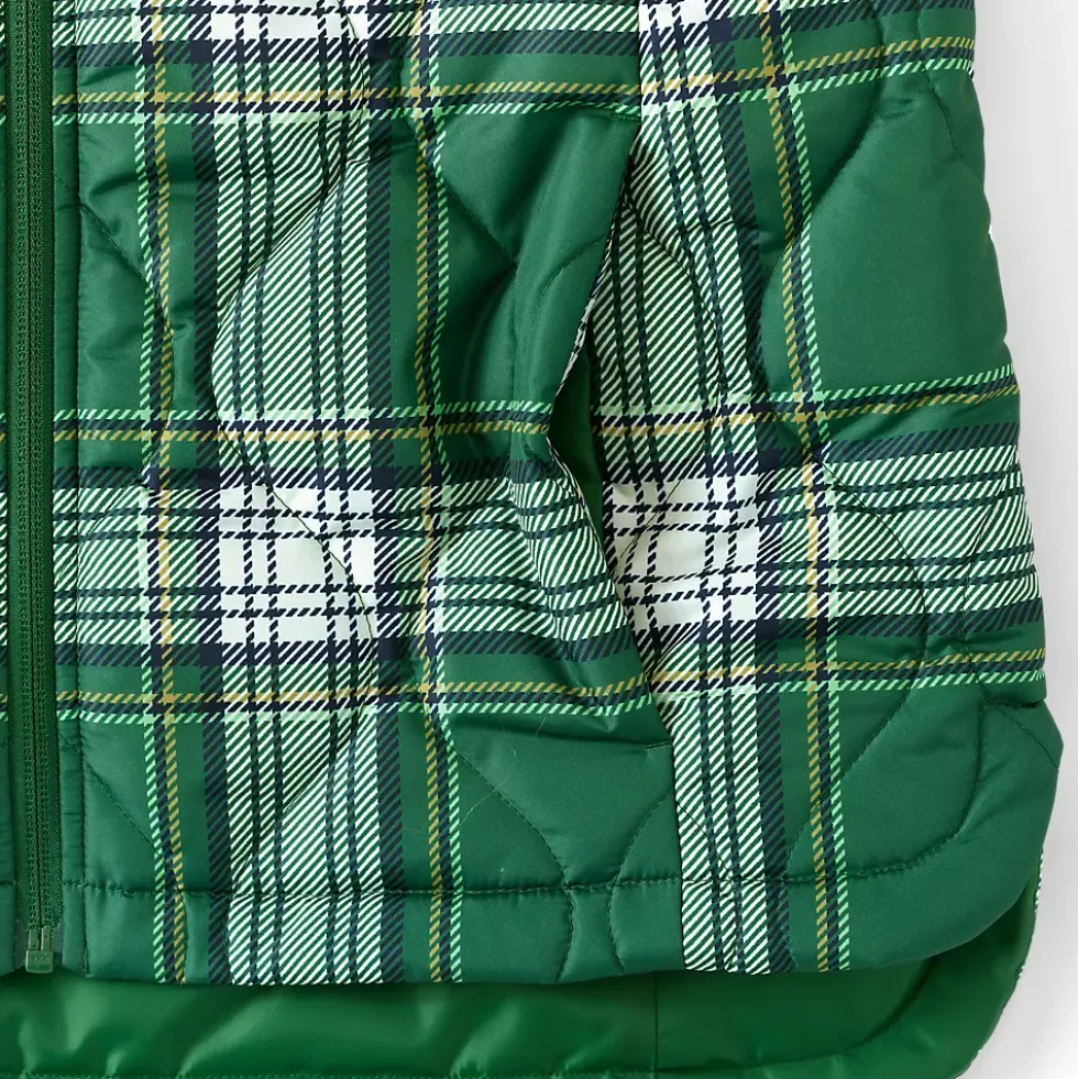 Women's Print FeatherFree Quilted Insulated Vest