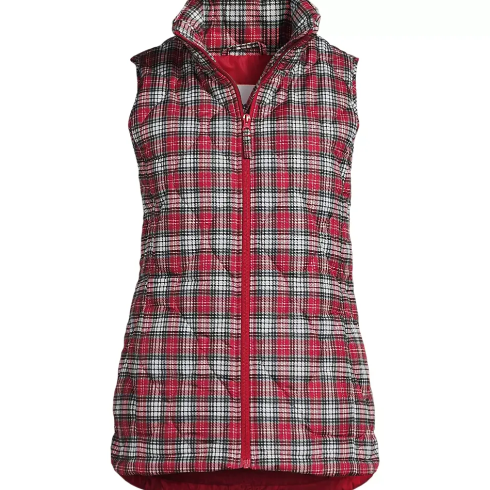 Women's Print FeatherFree Quilted Insulated Vest