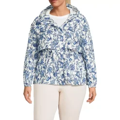 Women's Print Squall Packable Rain Jacket