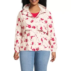 Women's Print Squall Packable Rain Jacket