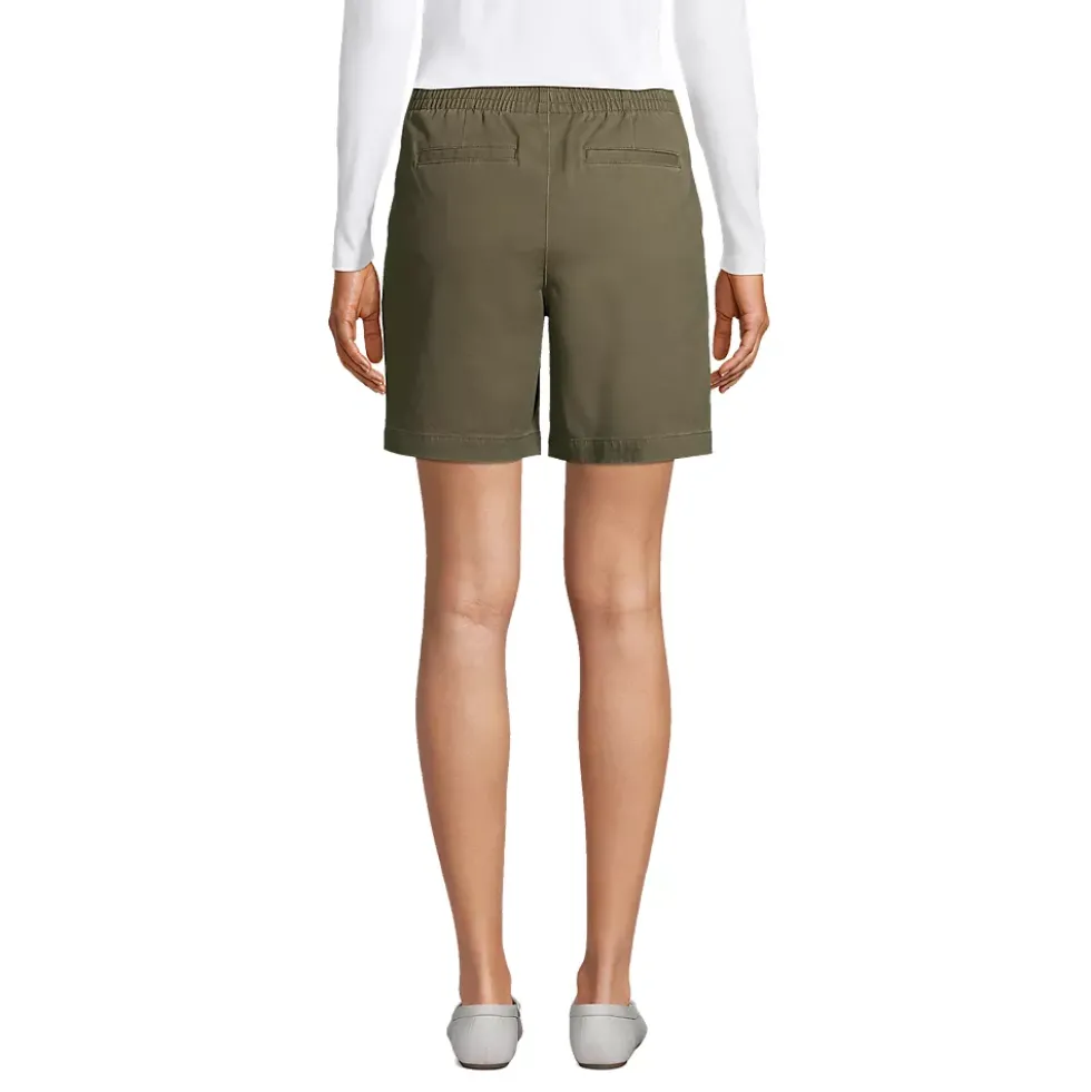 Women's Pull On 7" Chino Shorts