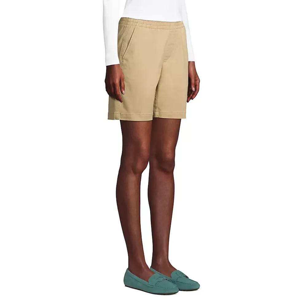 Women's Pull On 7" Chino Shorts