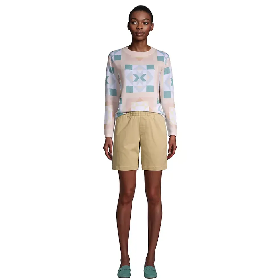 Women's Pull On 7" Chino Shorts